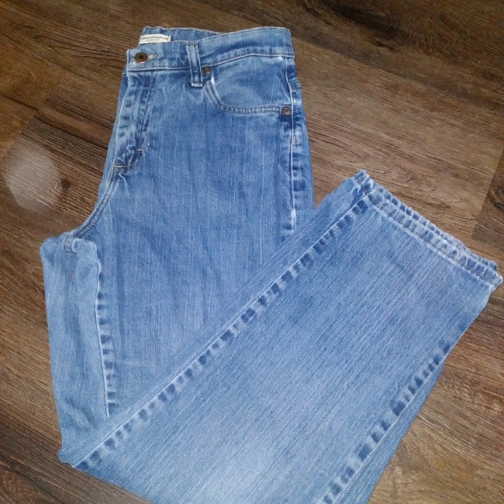 Lee Relaxed Straight Leg at the Waist Jeans
